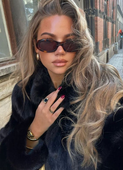 Lilia - Retro Vintage Sunglasses