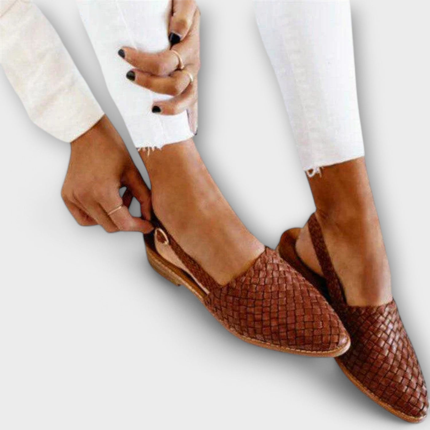 Aria | Woven Moccasins