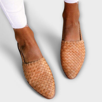 Aria | Woven Moccasins