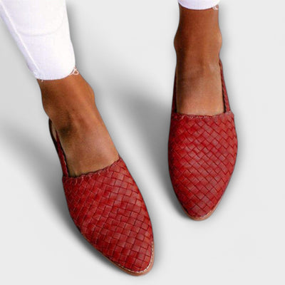 Aria | Woven Moccasins