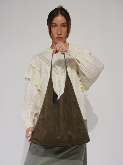 Dahl | Suede Daily Tote