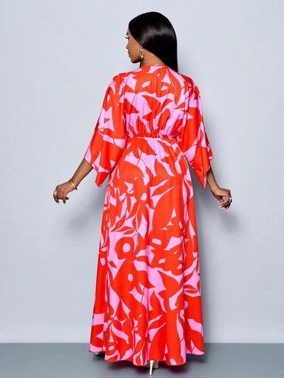 Camila | Elegant Floral Maxi Dress