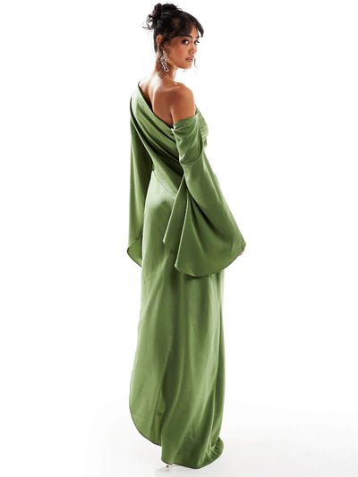 Enya | One-Shoulder Maxi Dress