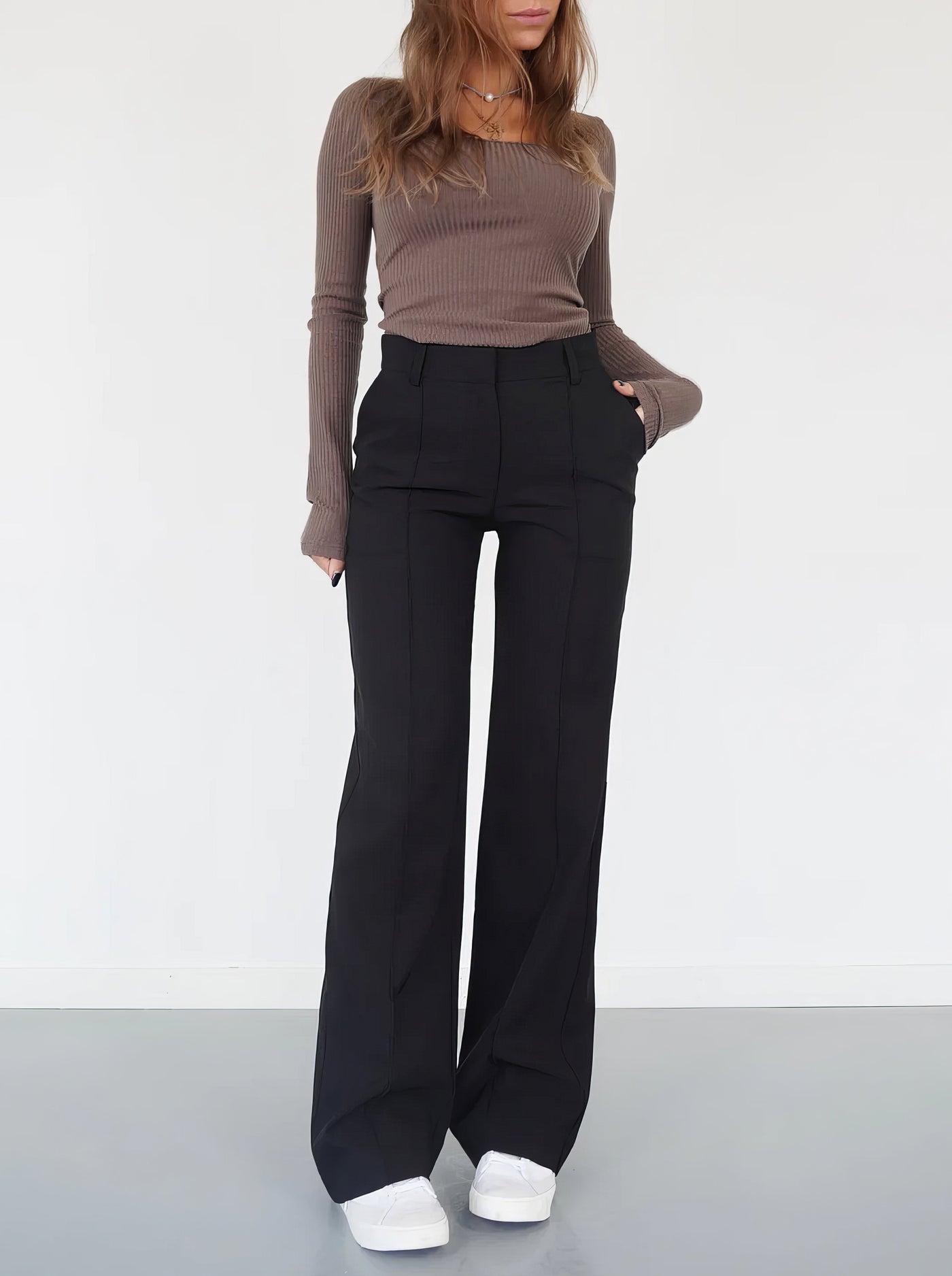 Kaela - Casual Wide-Leg Trousers