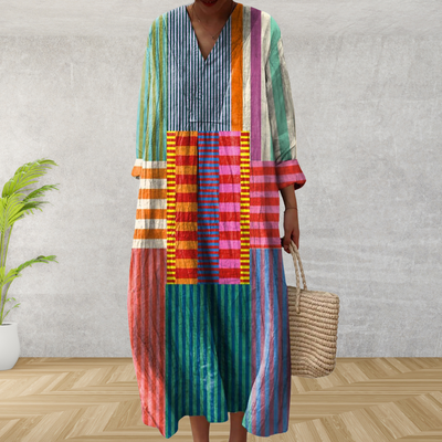 Lola | Geometric Summer Dress