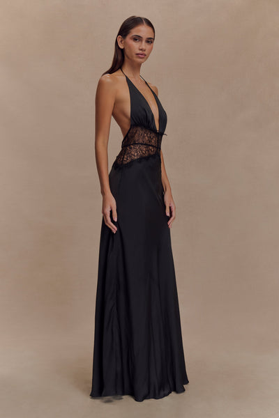 Lucy | Lace & Satin Dress
