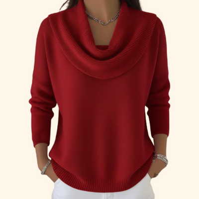 Emily | Elegant Collar Jumper