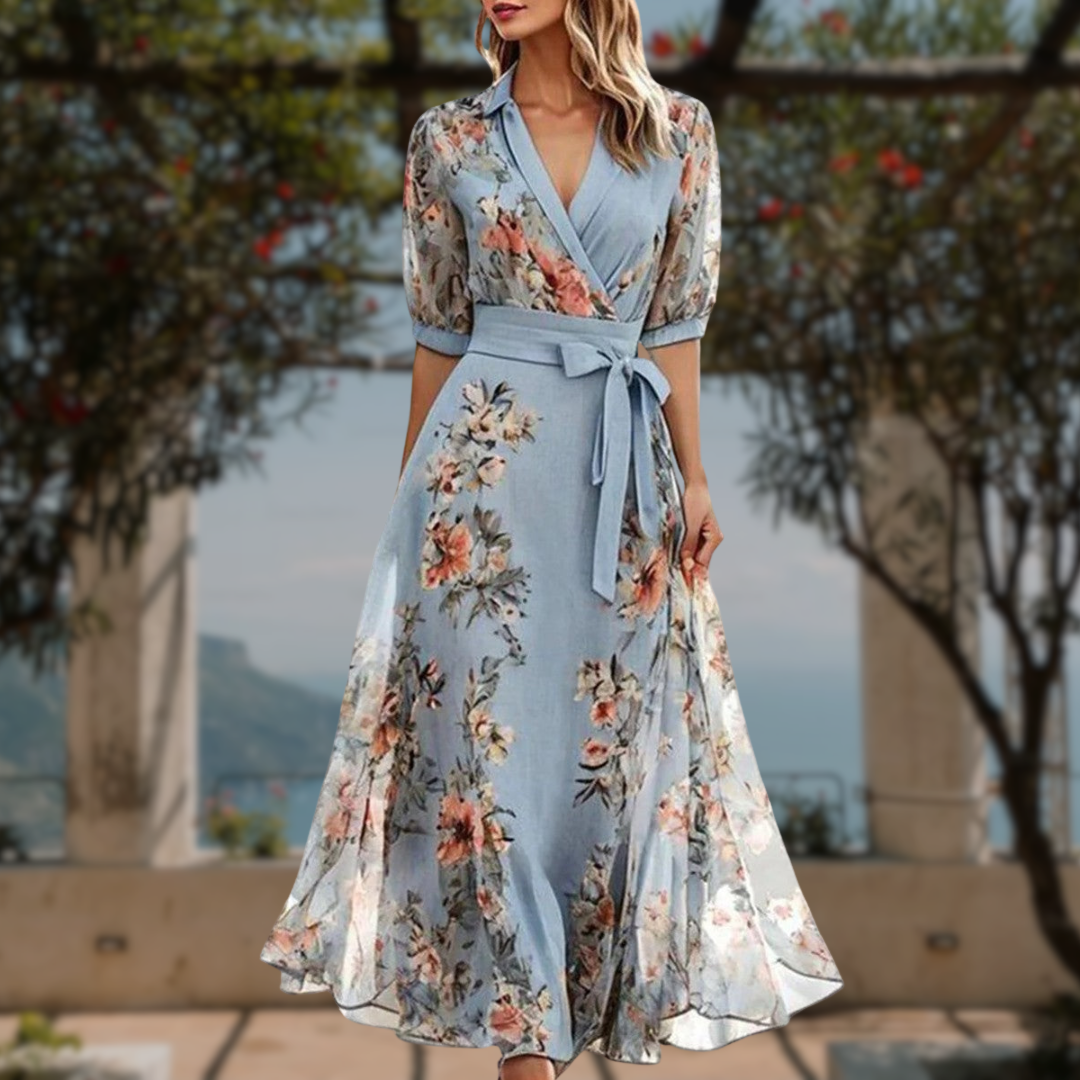 Aurora | Elegant Floral Dress