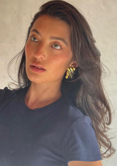 Penrose - Vintage Rectangular Studs