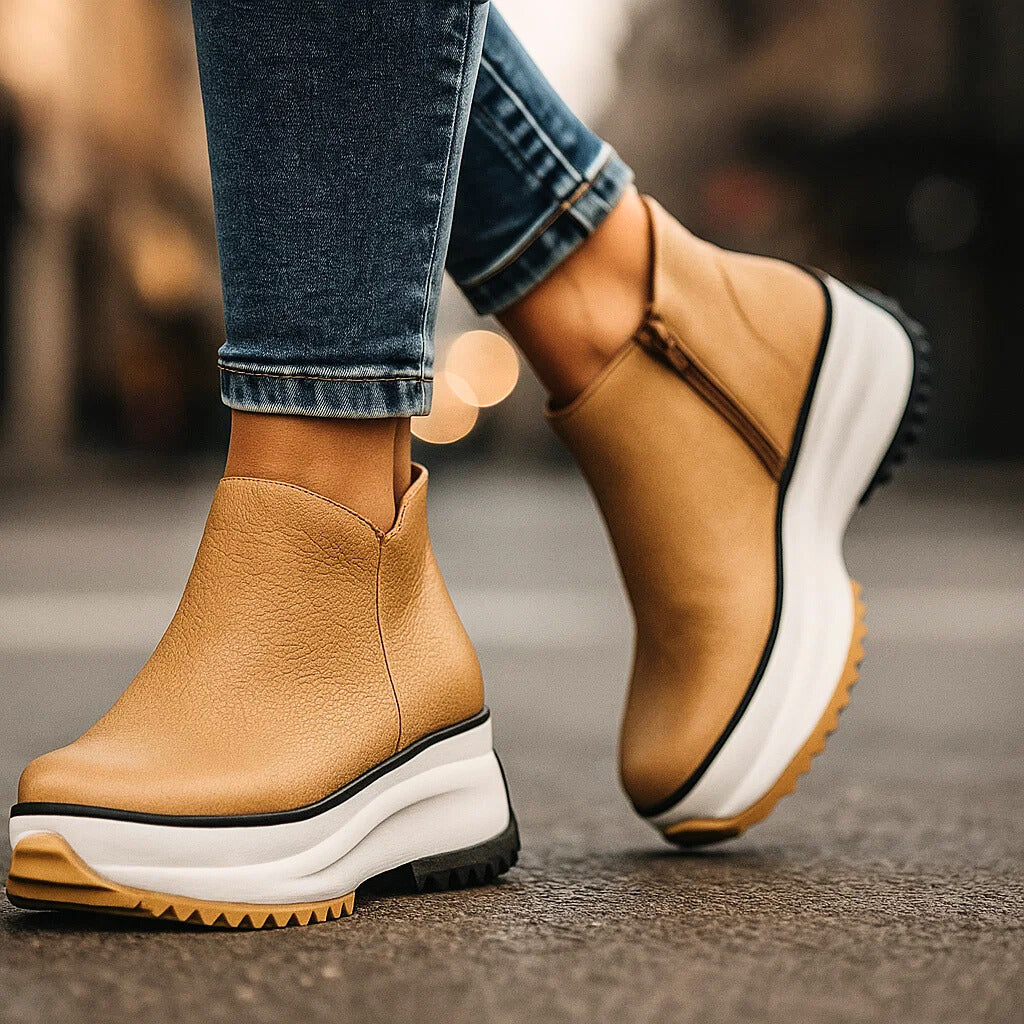 Fiona | Platform Ankle Boots