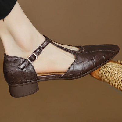 Kepa | Leather Mary Jane Shoes