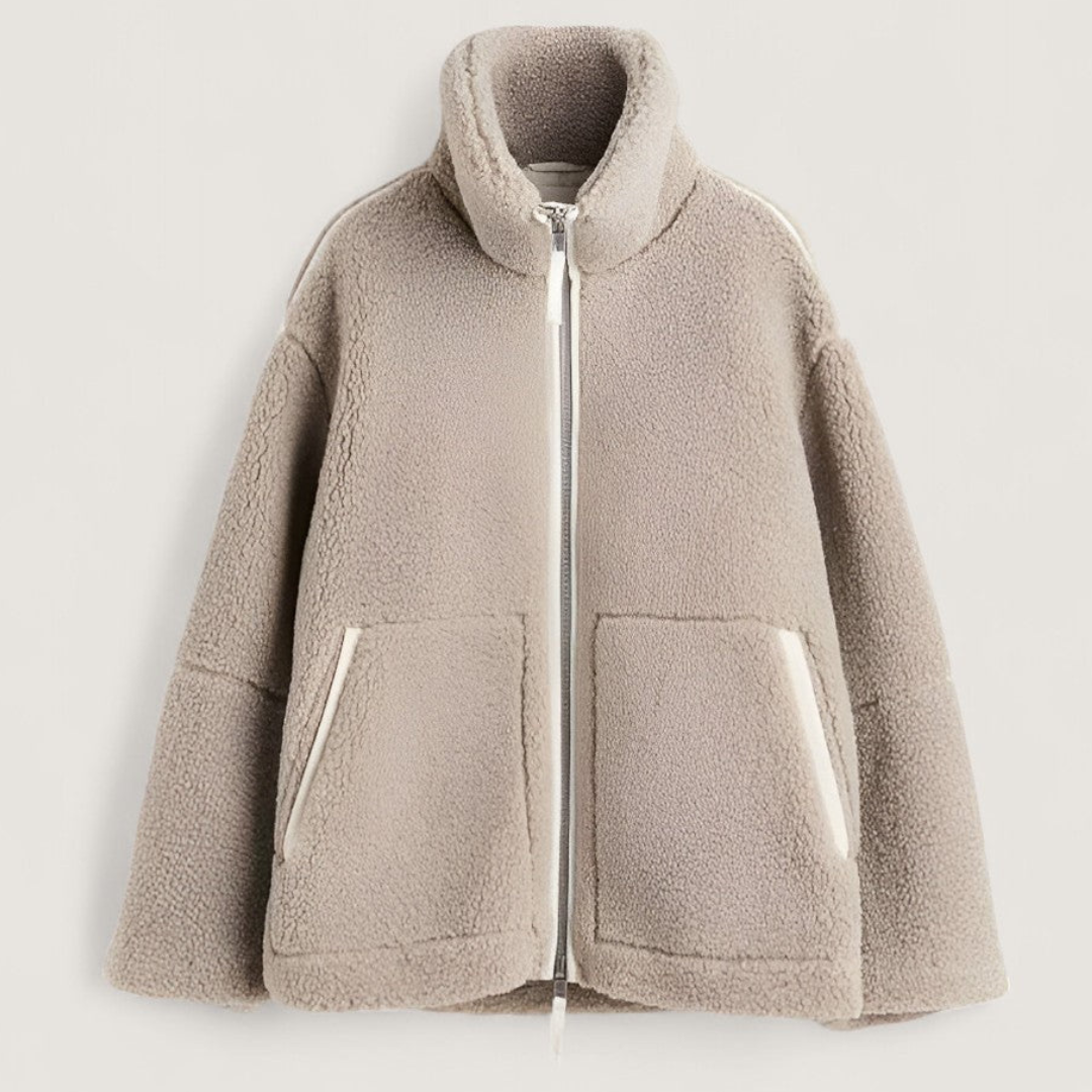 Olivia | Soft Teddy Jacket