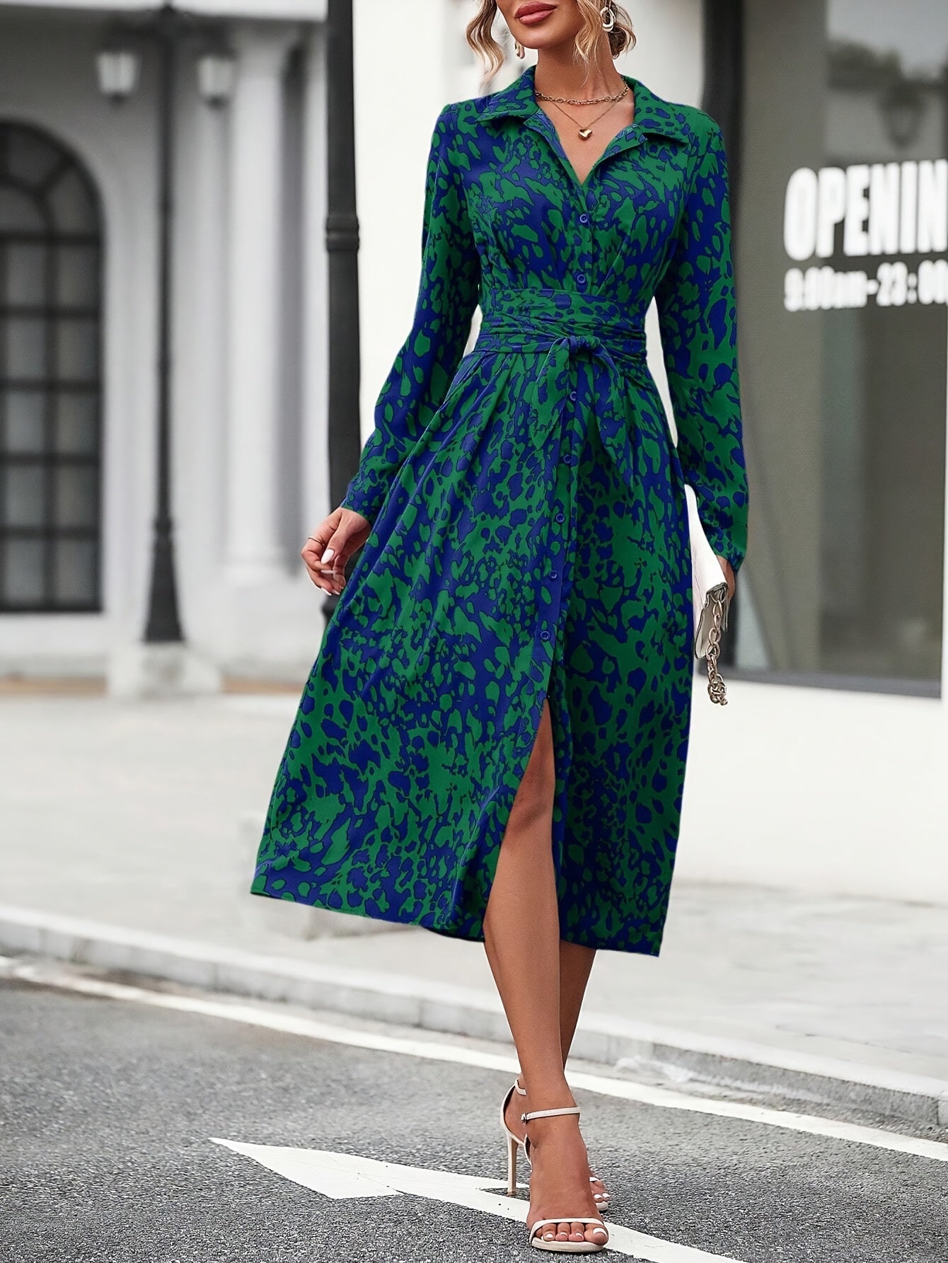 Valentina | Elegant Shirt Dress