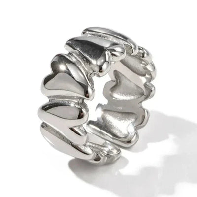 Vivienne - Wrap-Around Heart Ring