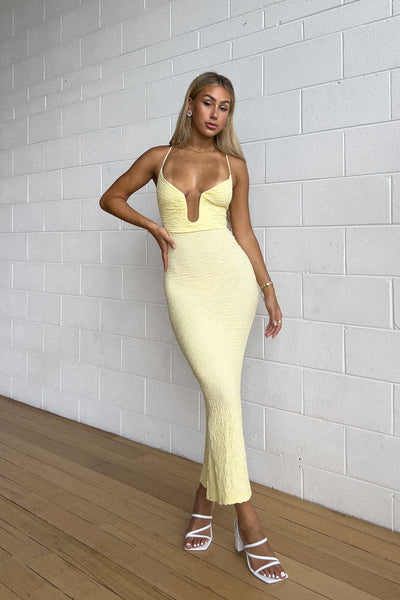 Janelle - Stunning Cut-out Midi Dress