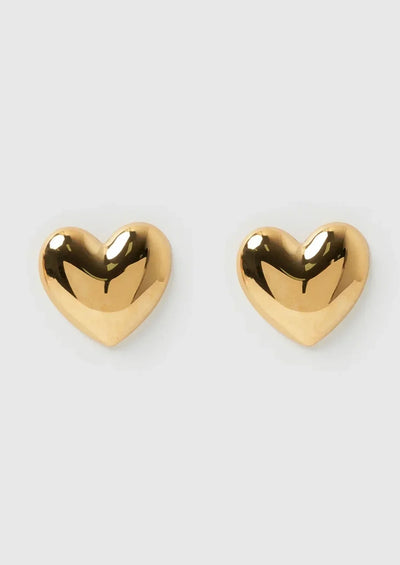 Nina | Heart-Shaped Studs