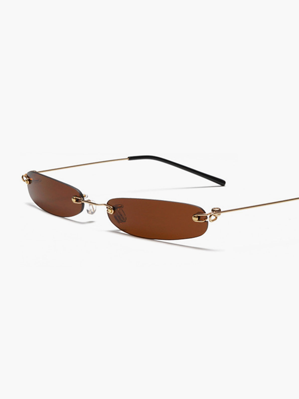 Dahlia - Retro Rimless Sunglasses