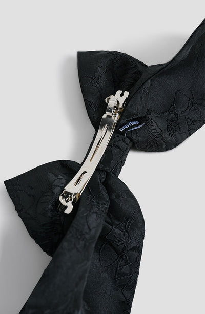 Siena - Black Bow Hairclip