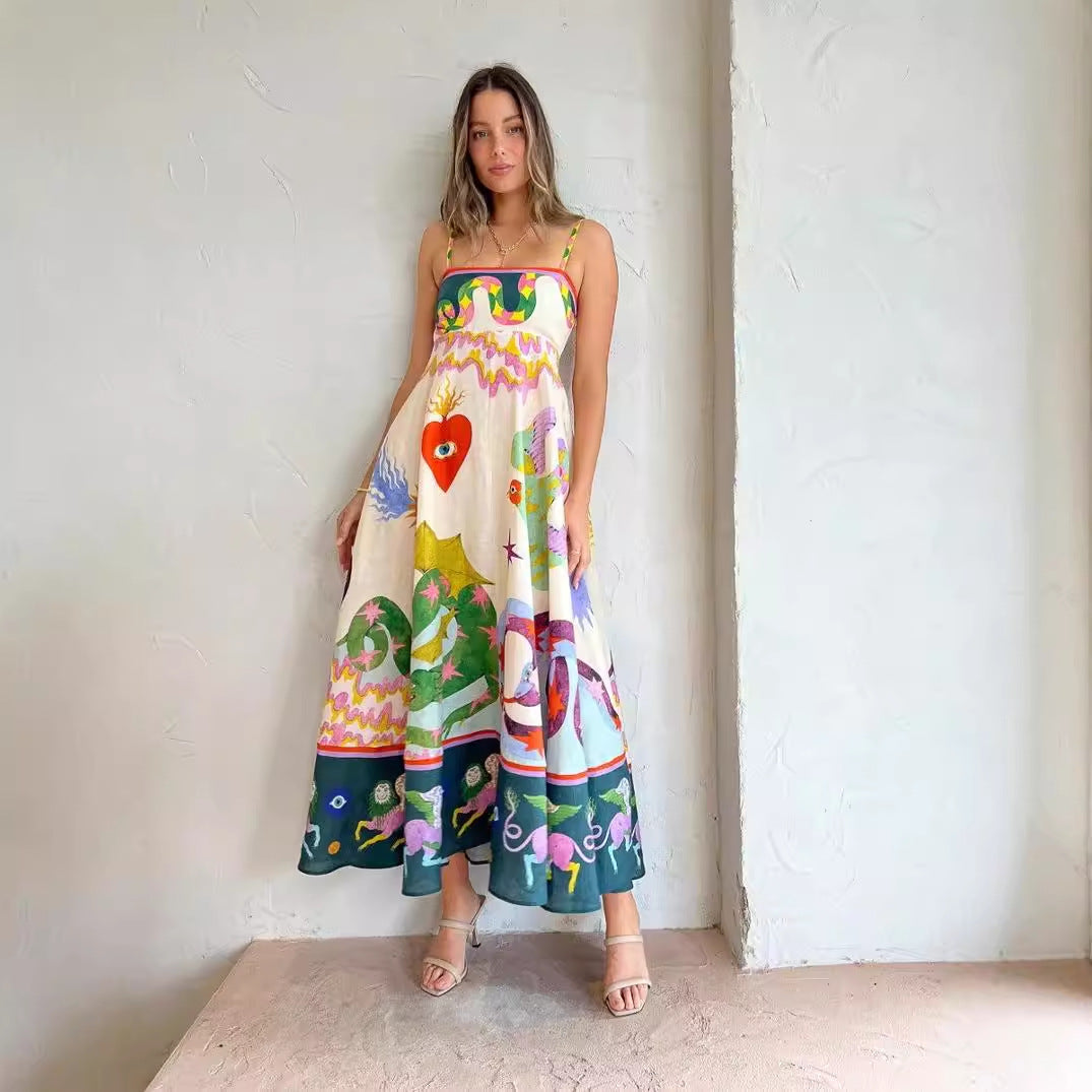 Lucia | Artistic Summer Dress