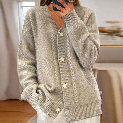 Sophie | Cable-Knit Cardigan