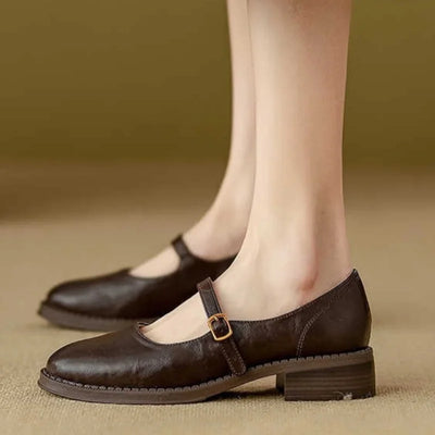 Belle | Timeless Leather Mary Jane Comfort Shoes