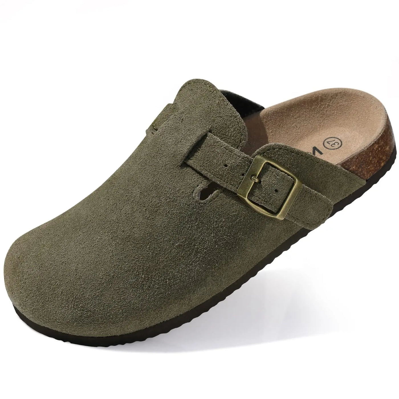 Naomi | Orthopaedic Suede Clogs