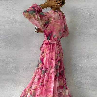 Amira | Elegant Floral Dress