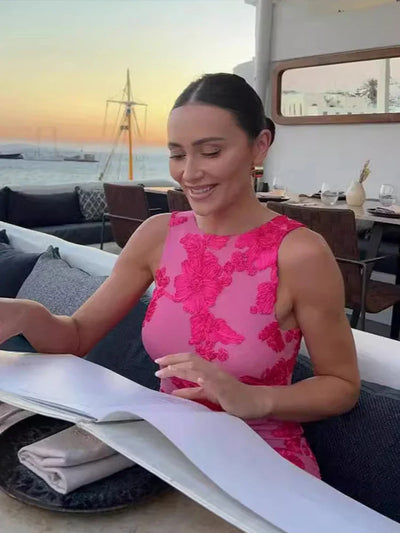 Amira | Elegant Floral Gown