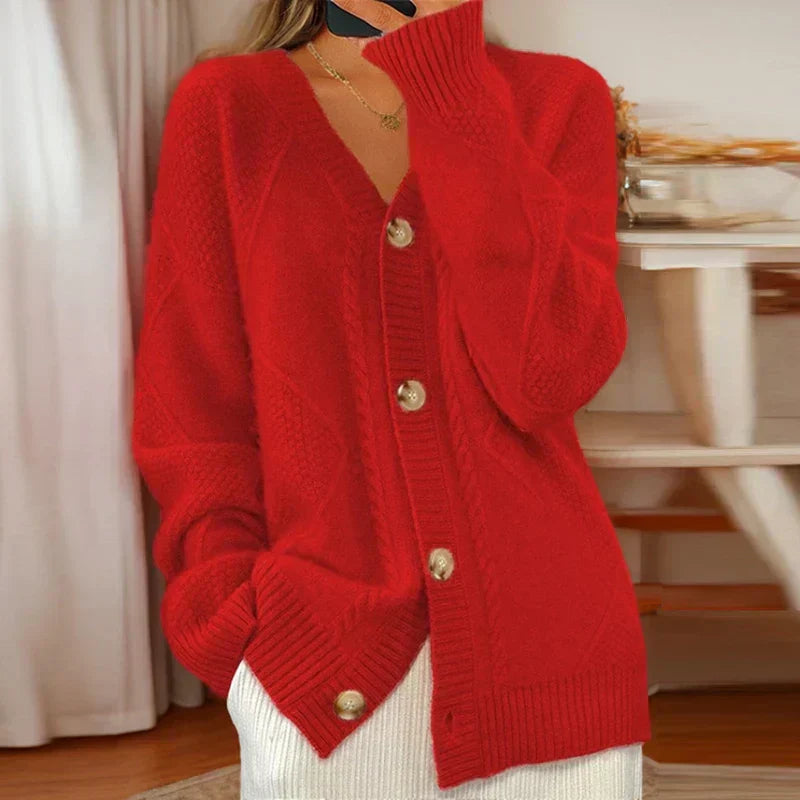 Sophie | Cable-Knit Cardigan