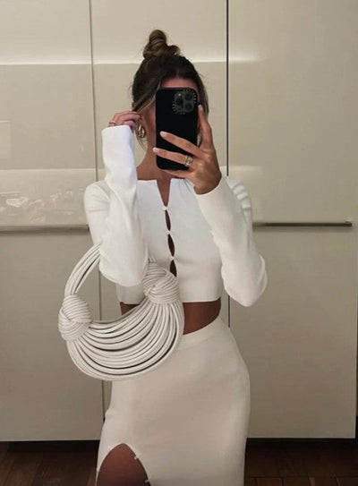 Roselle | Rope Knot Handbag