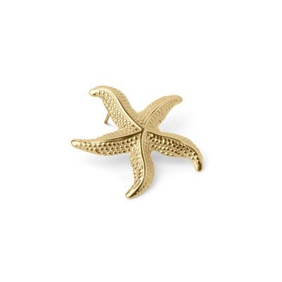 Sable - Curved Starfish Earrings