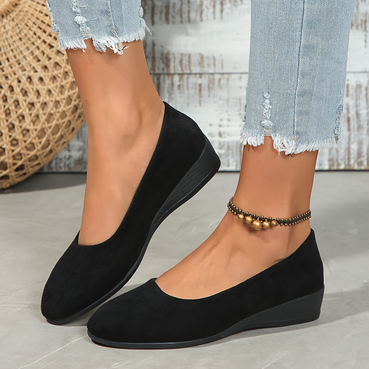 Emily | Comfortable Wedge Pumps