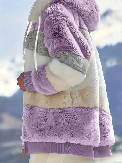 Serena | Plush Hooded Coat