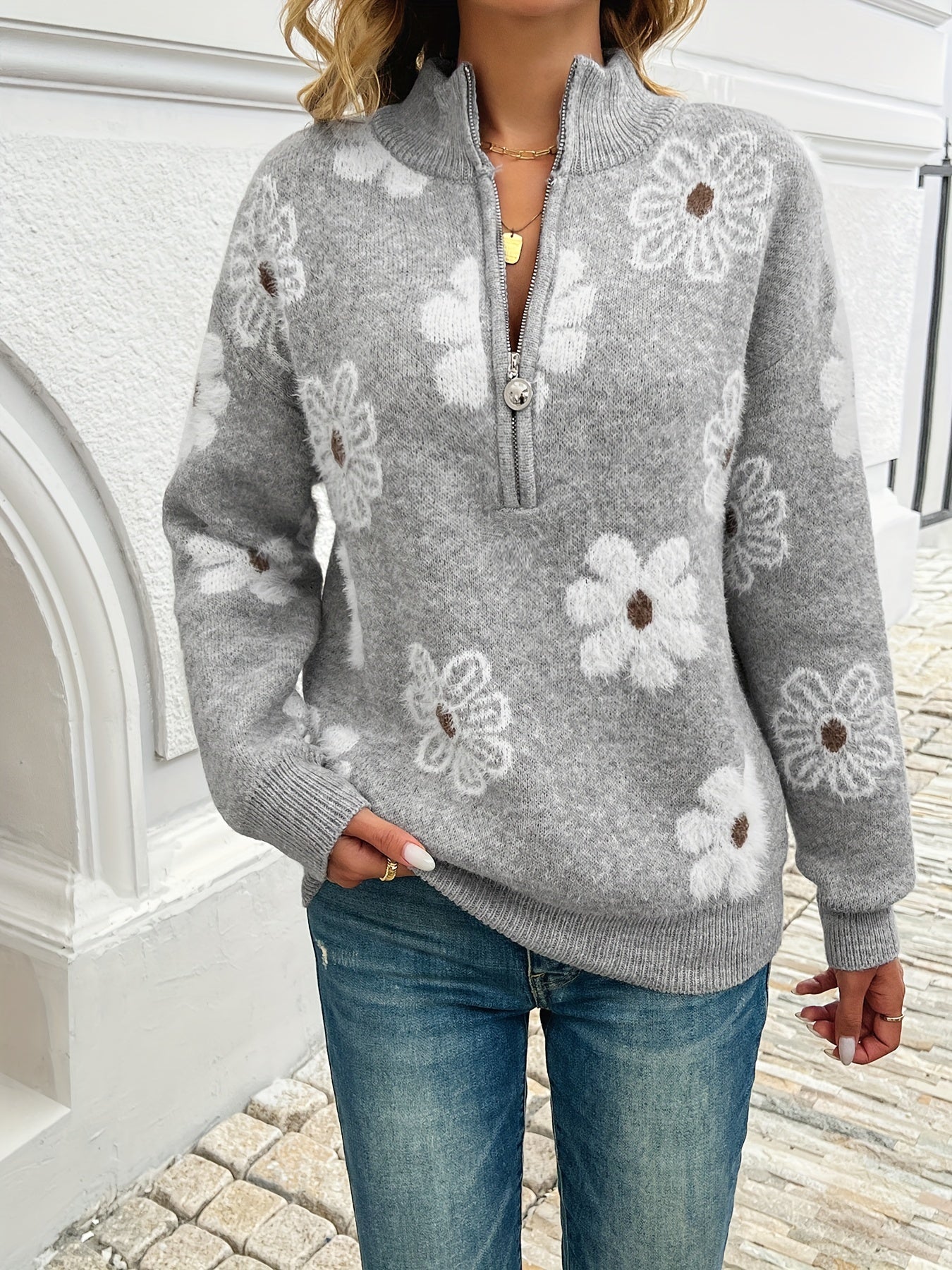 Daisy | Half-Zip Pullover