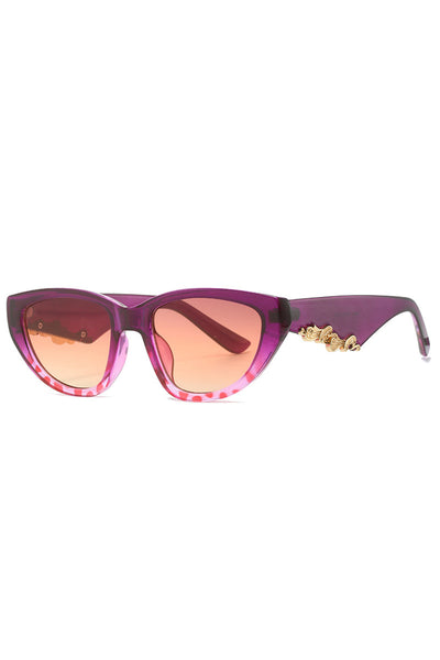 Nara - Leopard Print Sunglasses