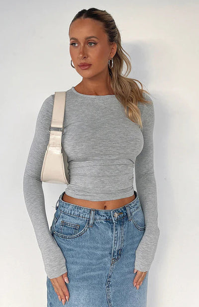 Darby - Knitted Long Sleeves Top