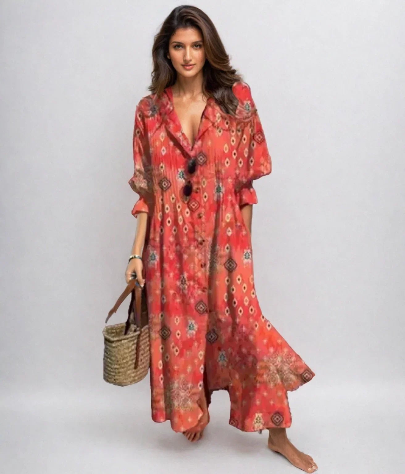 Isla | Boho Maxi Dress