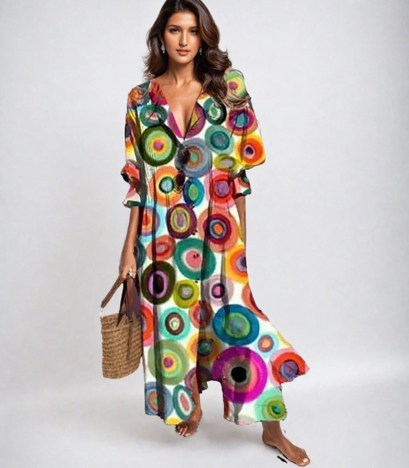 Isla | Boho Maxi Dress