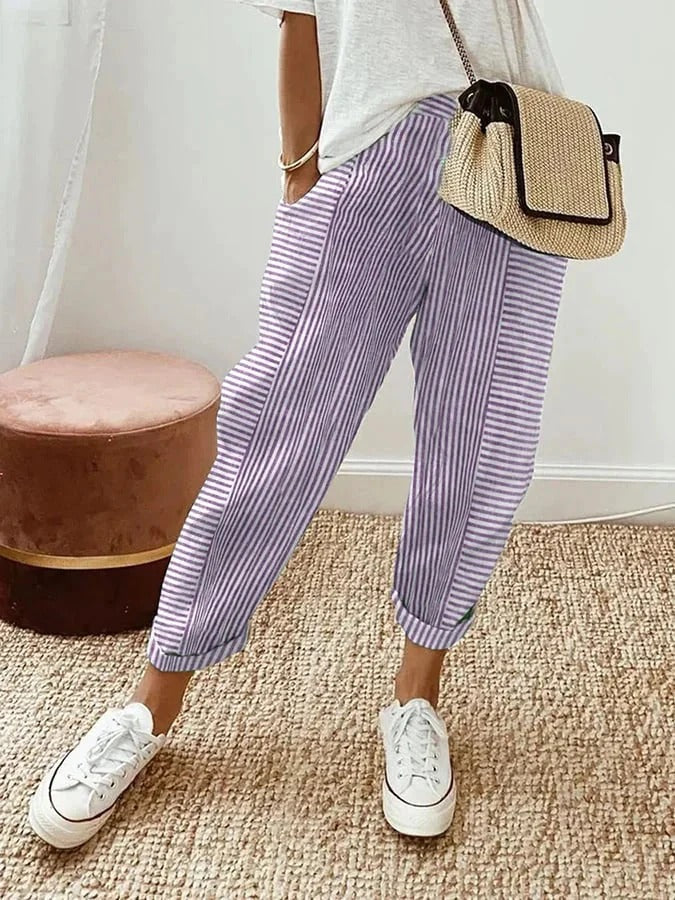Harper | Striped Pants