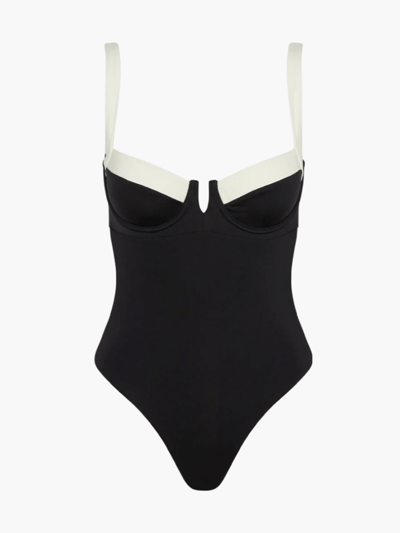 Coraline - Colorblock One-piece Swimsuit