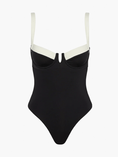 Coraline - Colorblock One-piece Swimsuit